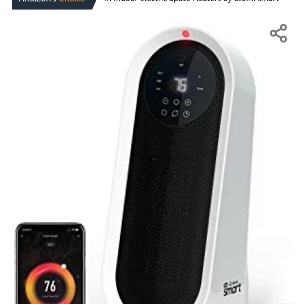 Atomi Smart WiFi Portable Space HEATER